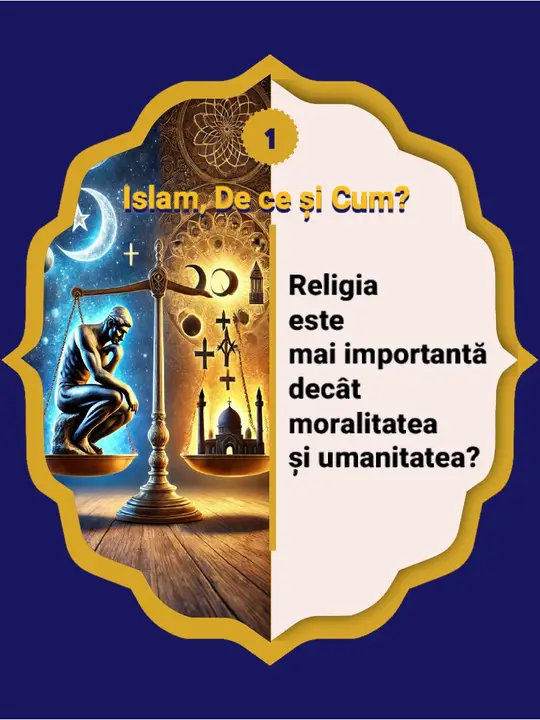 Comparația între religie și umanitate se ridică doar atunci când considerăm religia ca…