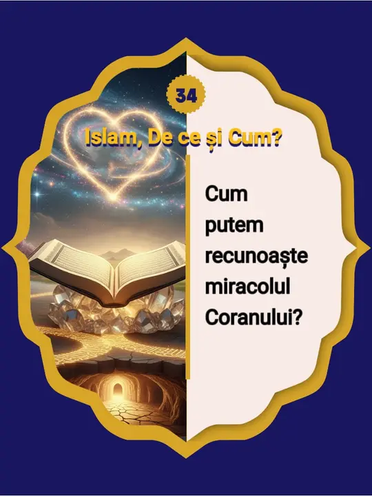 34- Condiția recunoașterii miracolului Coranului? (Fizic vs Spiritual) Te-ai întrebat…